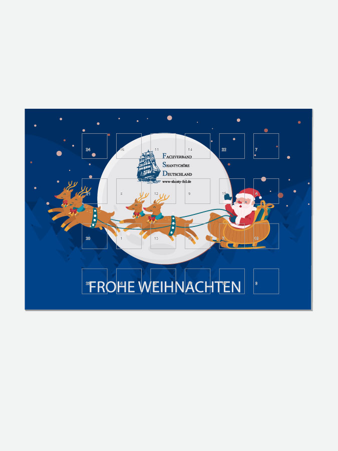 Adventskalender Schokolade