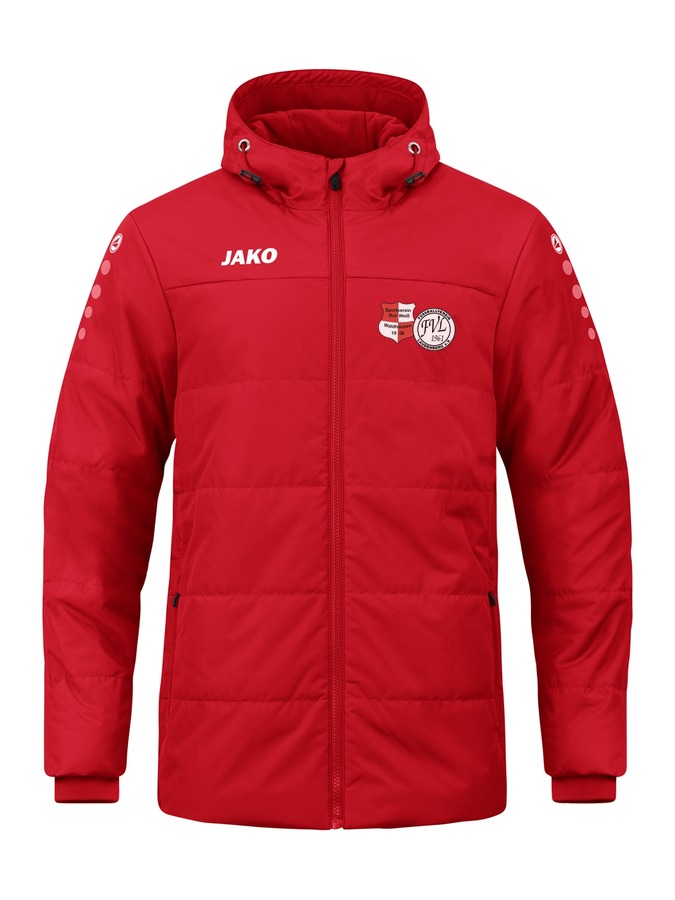 Jako Coachjacke Team mit Kapuze