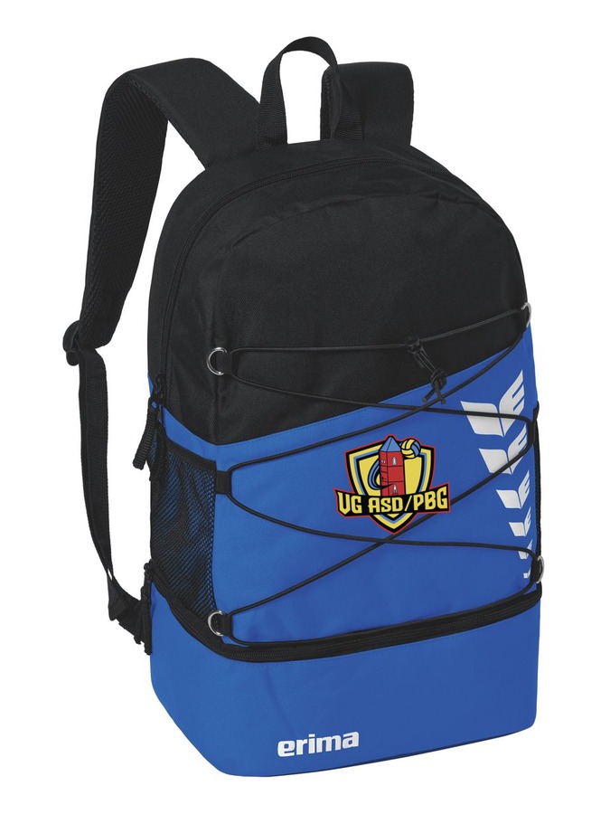 Erima Six Wings Rucksack mit Bodenfach