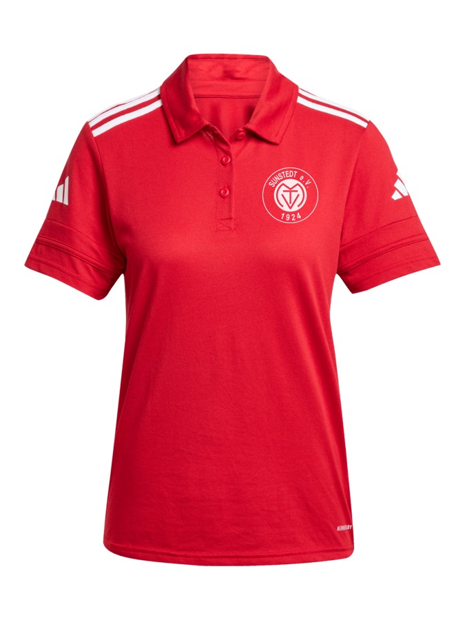 adidas Squadra 25 Cotton Polo T-Shirt Damen