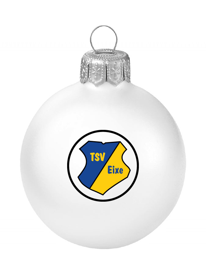 Weihnachtskugel Logo 8cm
