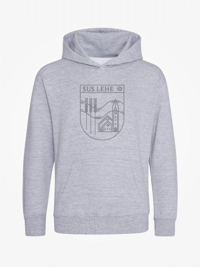 Hoodie All Grey Kids Unisex