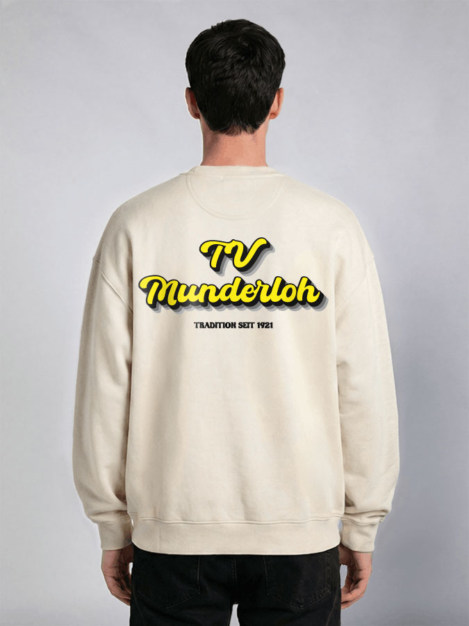 Oversized Sweater Vintage Herren