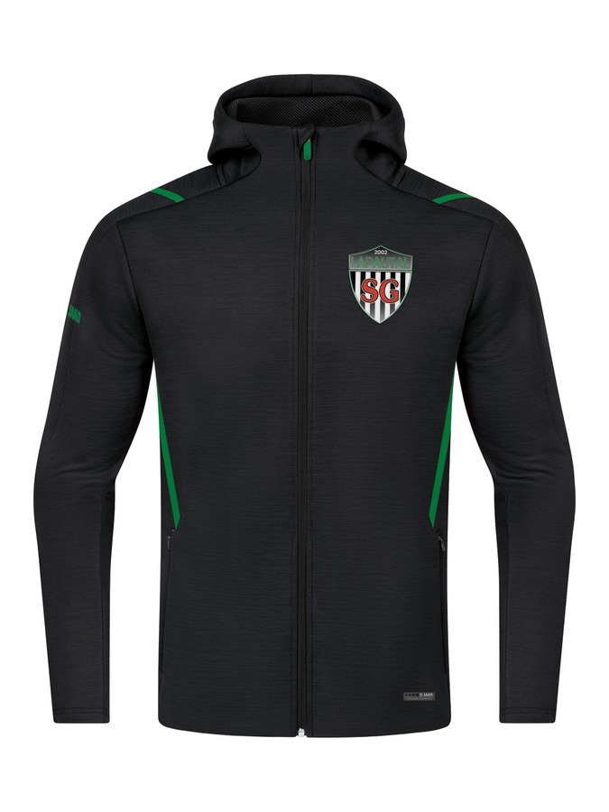 Jako Freizeitjacke Challenge mit Kapuze