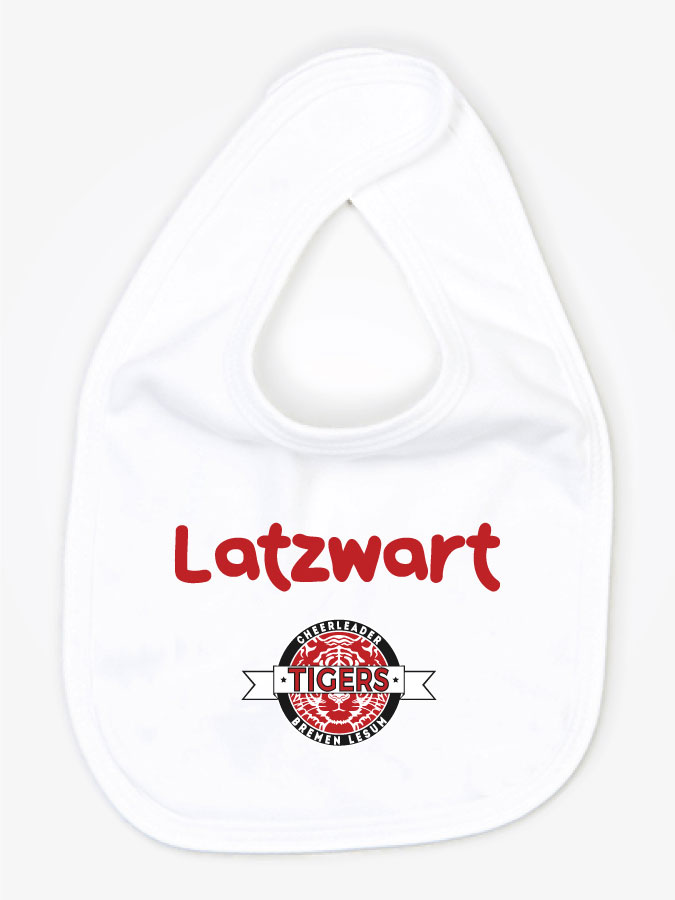 Babylätzchen Latzwart