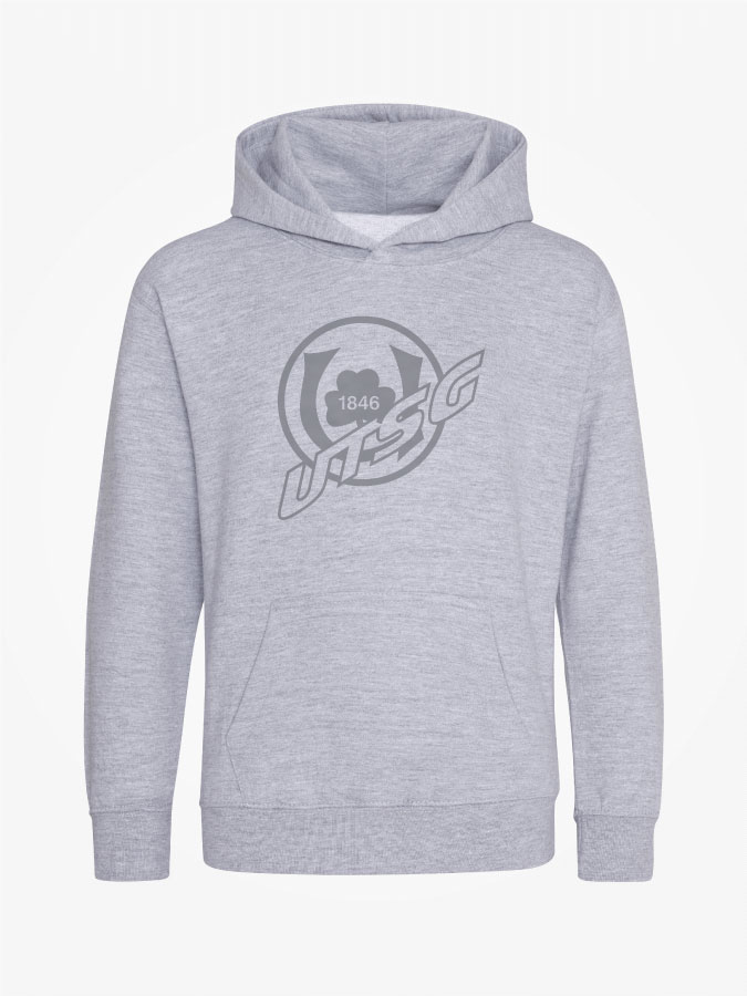 Hoodie All Grey Kids Unisex