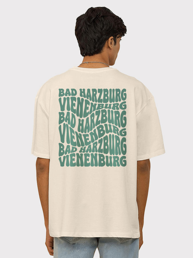 Oversized Shirt Wavy Herren