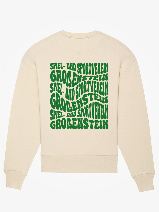 Sweatshirt Oversized Wavy Herren