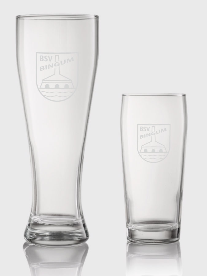Biergläser Gravur