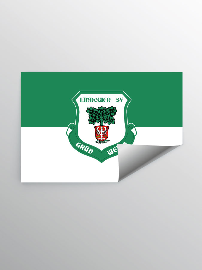 Aufkleber DIN A7 Logo