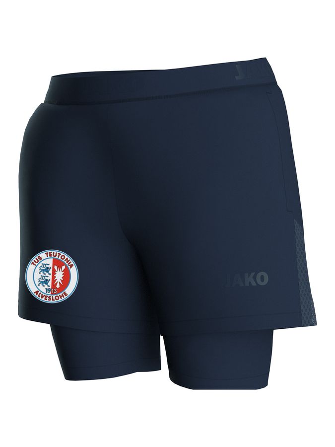 Jako 2-in-1-Short Power Damen