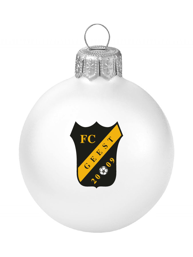 Weihnachtskugel Logo 8cm