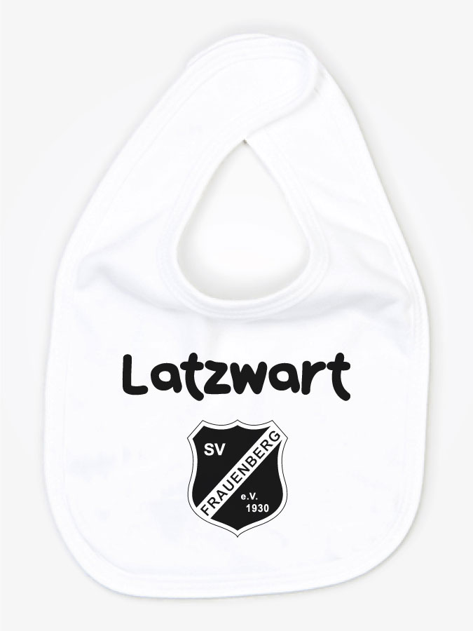 Babylätzchen Latzwart