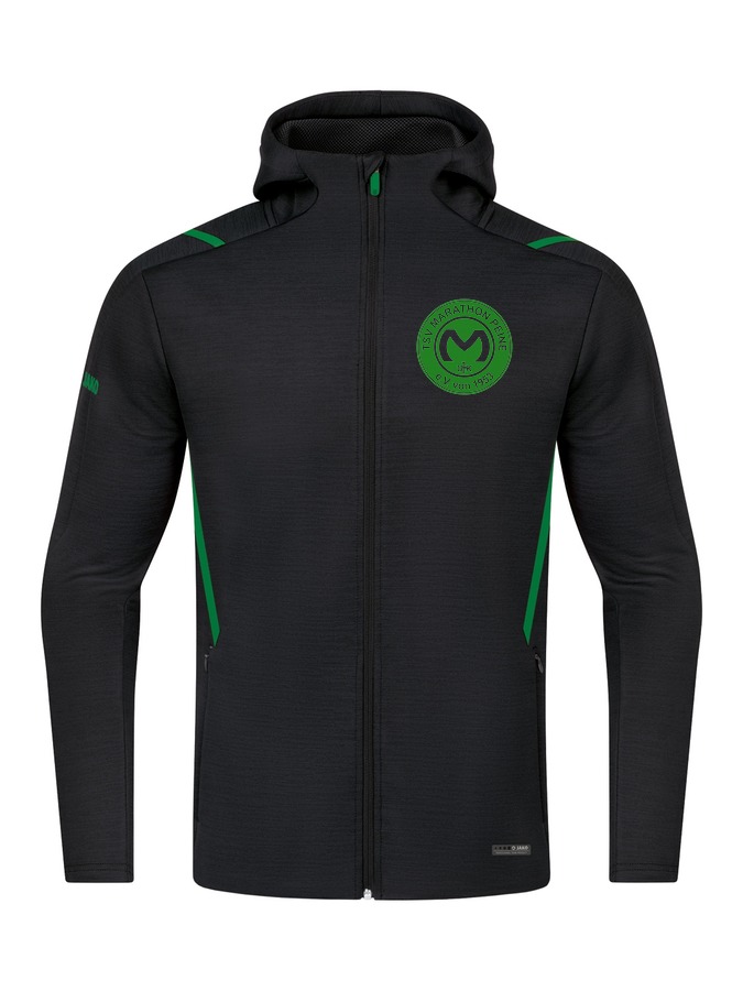 Jako Freizeitjacke Challenge mit Kapuze