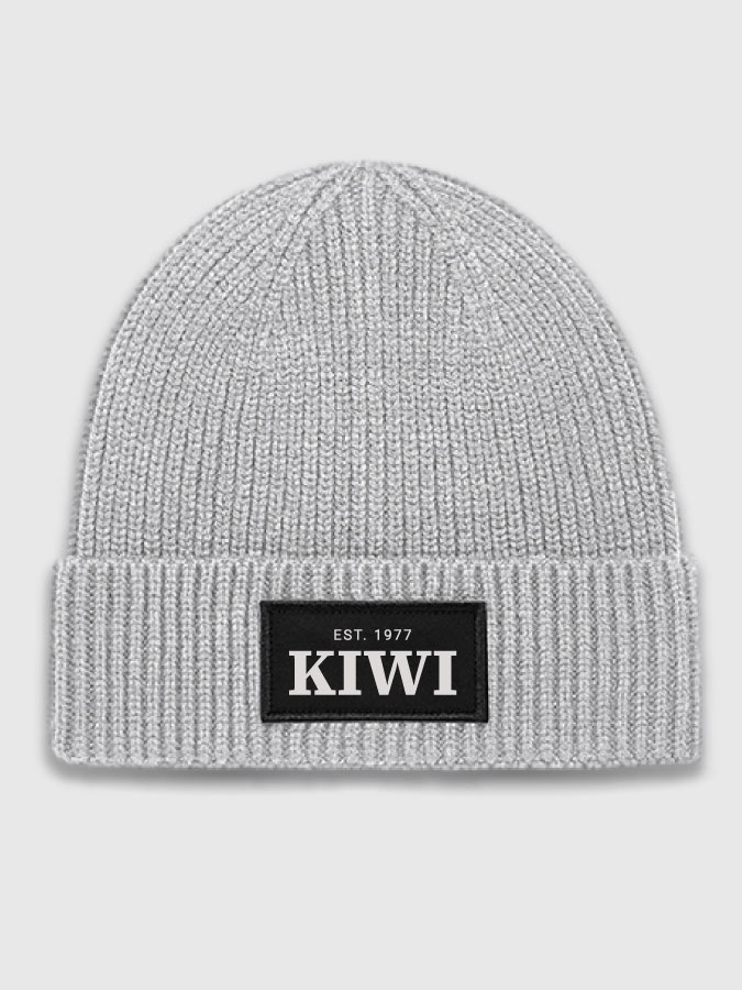 Rippstrick Beanie Natural