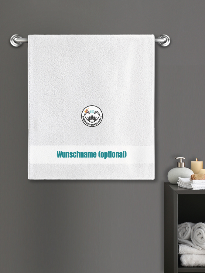 Badehandtuch Team Sticklogo