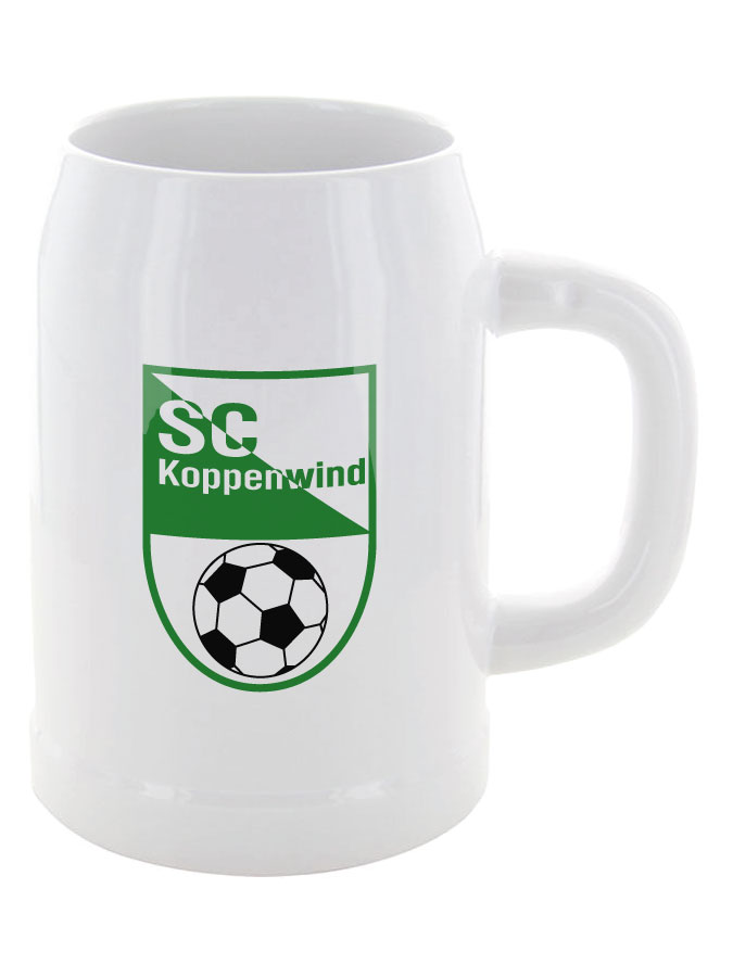 Bierkrug 0,5l Logo