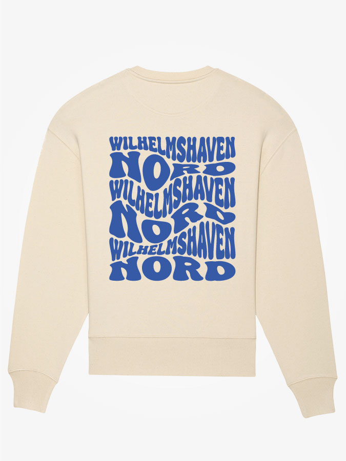 Oversized Sweater Wavy Herren