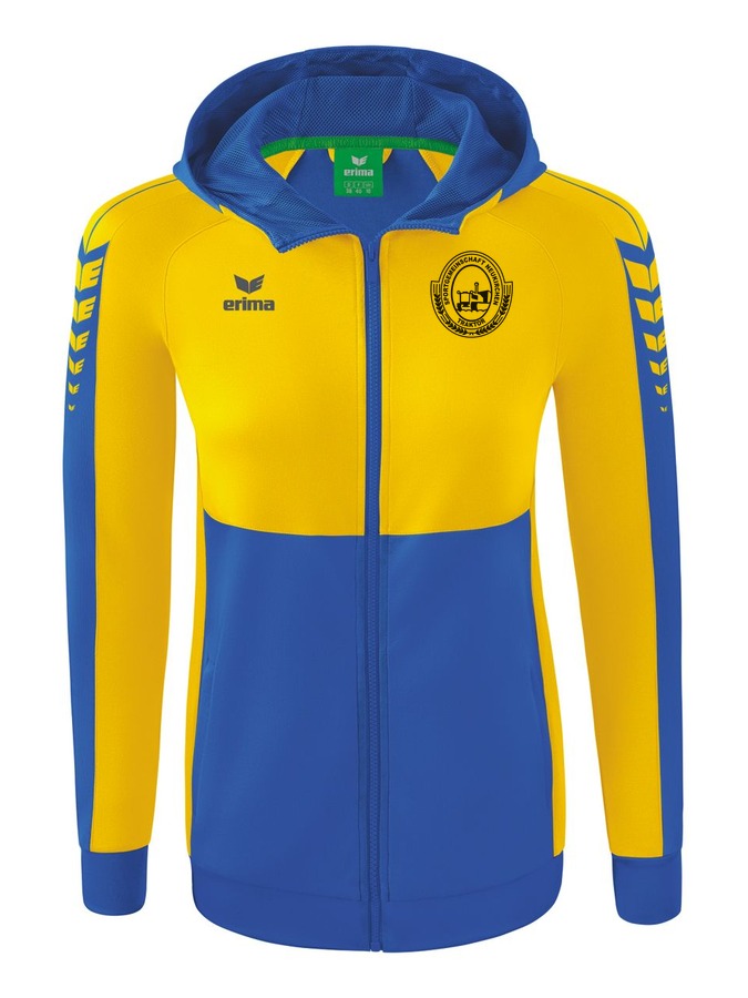 Erima Six Wings Trainingsjacke mit Kapuze Damen