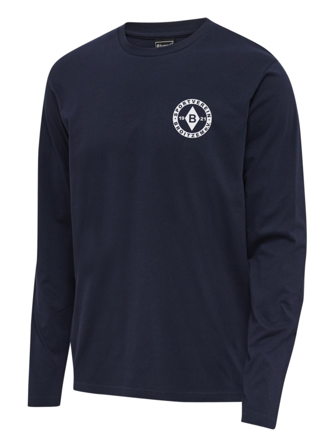 Hummel Red Basic T-Shirt Langarmshirt