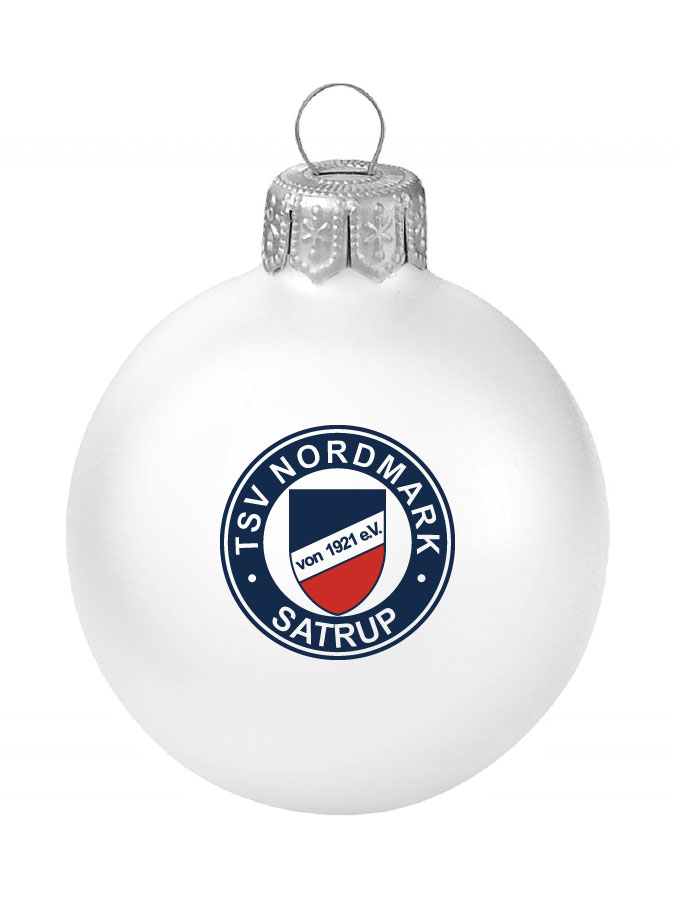 Weihnachtskugel Logo 8cm