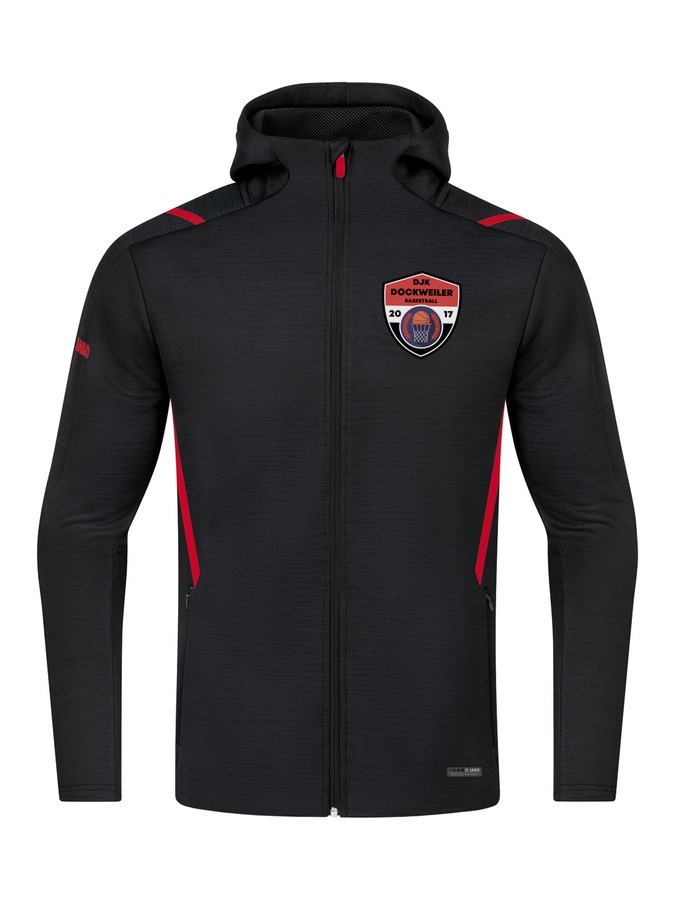 Jako Freizeitjacke Challenge mit Kapuze