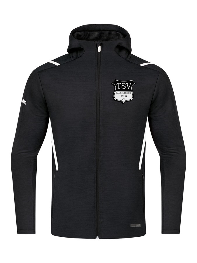 Jako Freizeitjacke Challenge mit Kapuze