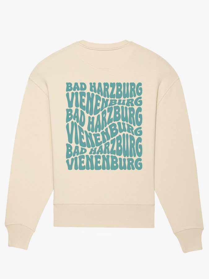 Oversized Sweater Wavy Herren