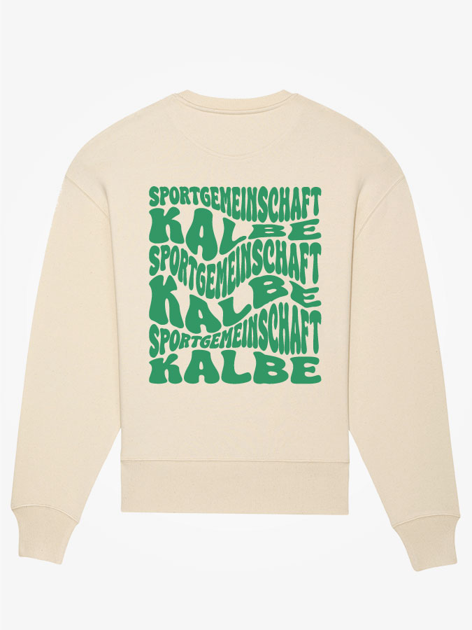 Oversized Sweater Wavy Herren