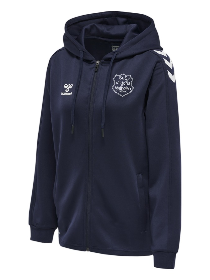 Hummel Core XK Poly Zip Hood Sweat Damen