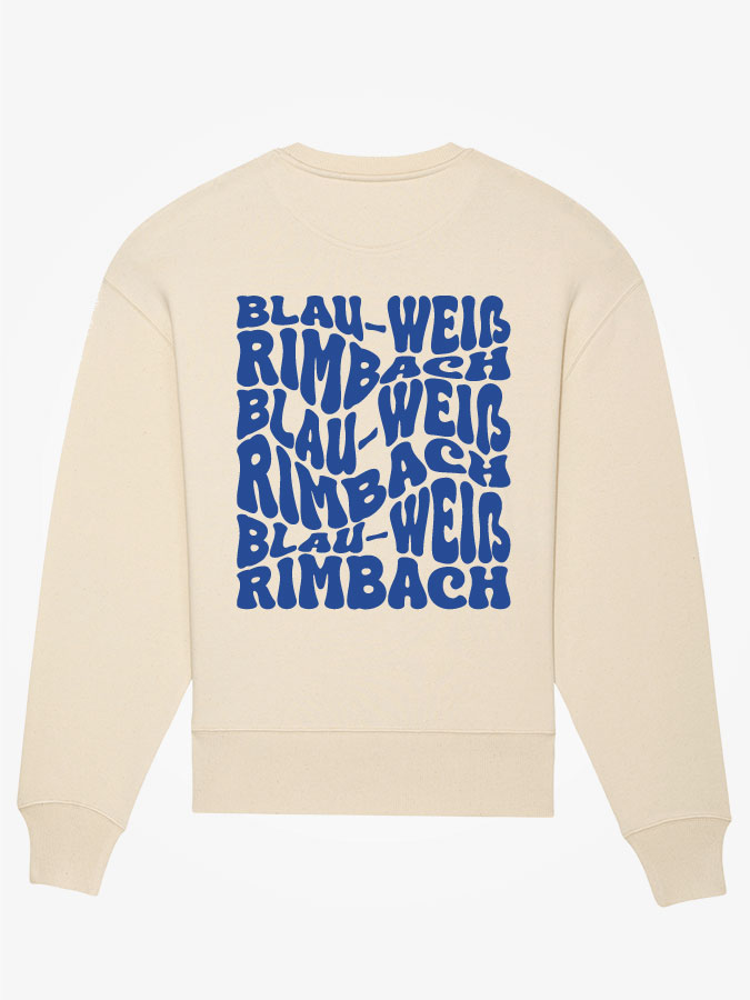Sweatshirt Oversized Wavy Herren