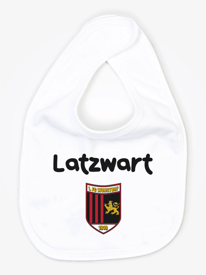 Babylätzchen Latzwart