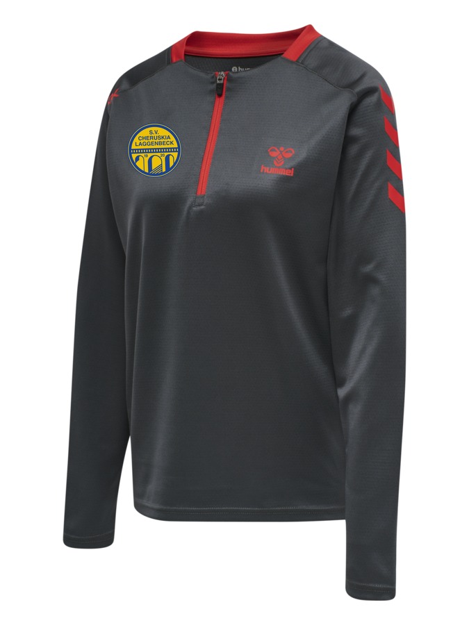 Hummel Action Poly Half Zip Sweat Damen