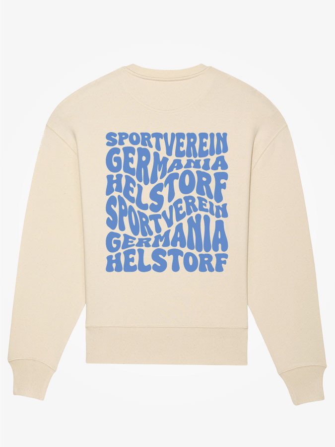 Sweatshirt Oversized Wavy Herren