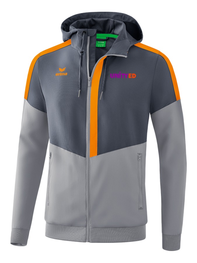Erima Squad Tracktop Jacke mit Kapuze