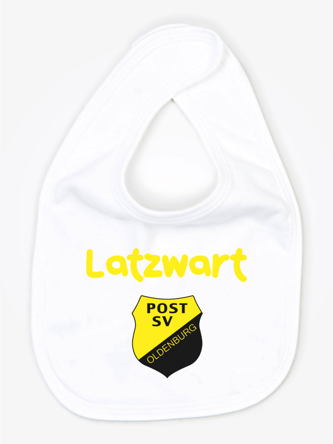 Babylätzchen Latzwart
