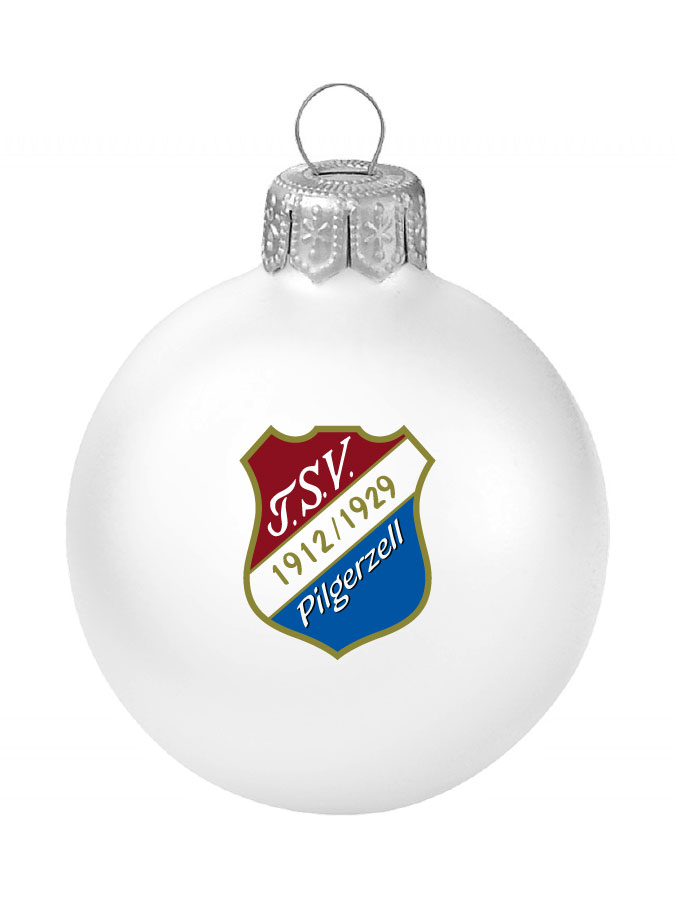 Weihnachtskugel Logo 8cm