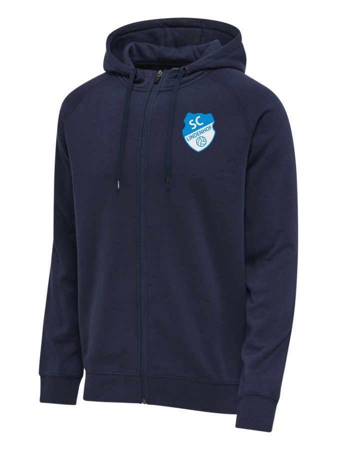 Hummel Red Classic Zip Hoodie