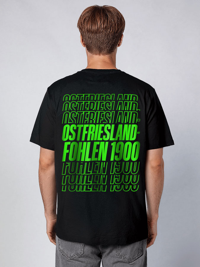 Oversized Shirt Neon Herren