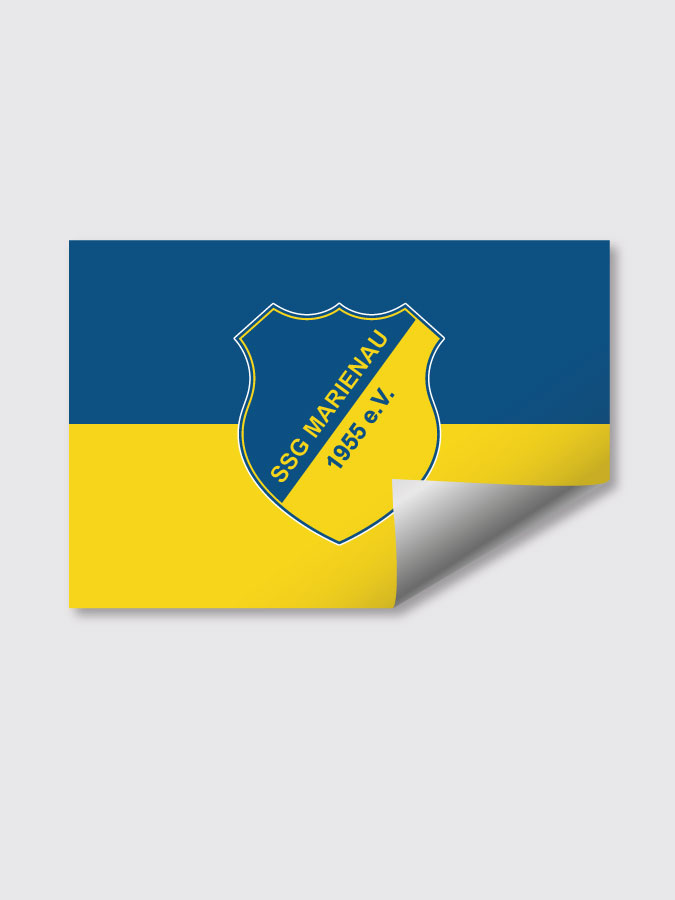 Aufkleber DIN A7 Logo