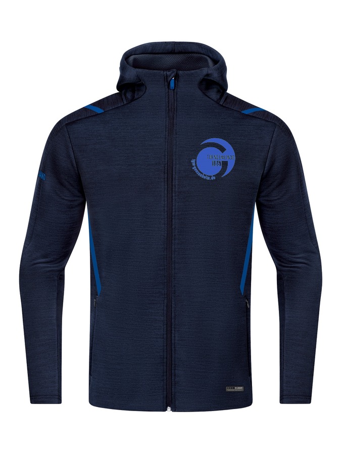 Jako Freizeitjacke Challenge mit Kapuze