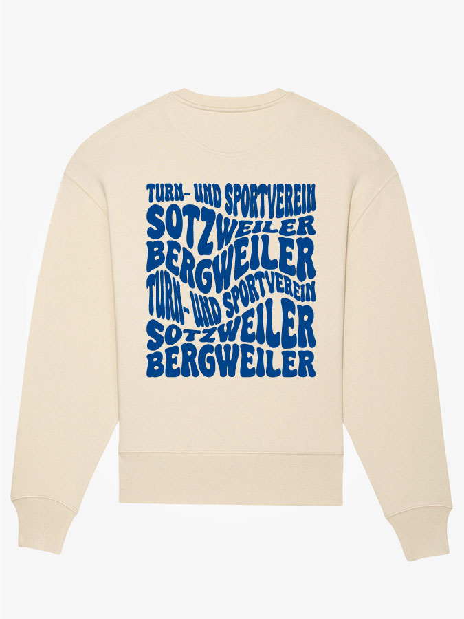 Oversized Sweater Wavy Herren