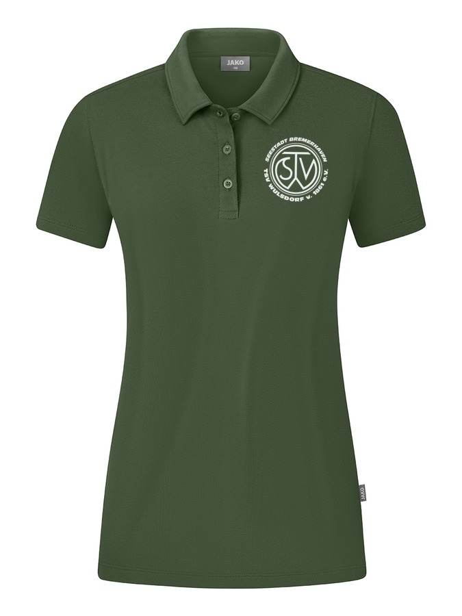 Jako Poloshirt Organic Stretch Damen