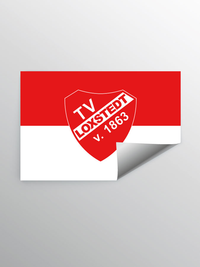 Aufkleber DIN A7 Logo