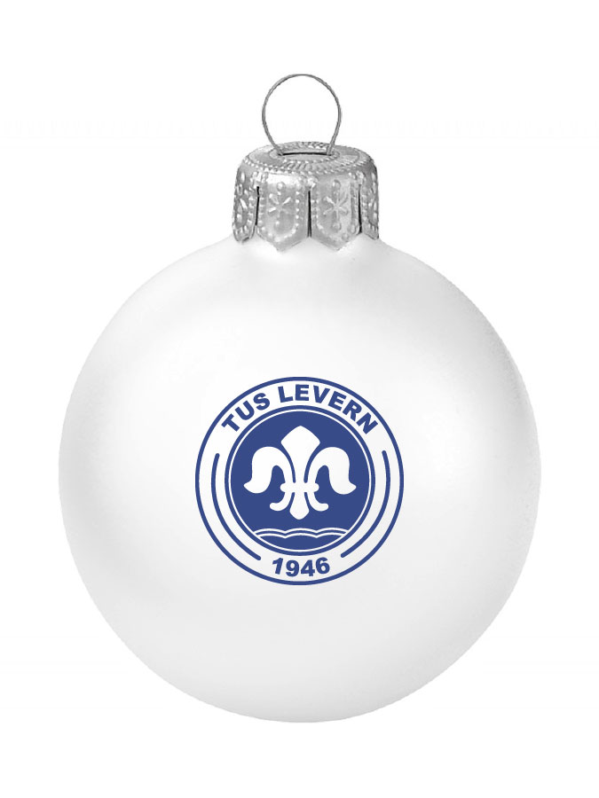 Weihnachtskugel Logo 8cm