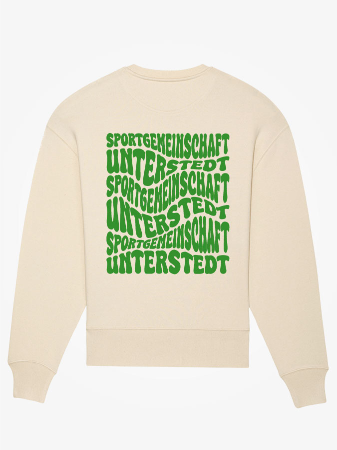 Sweatshirt Oversized Wavy Herren