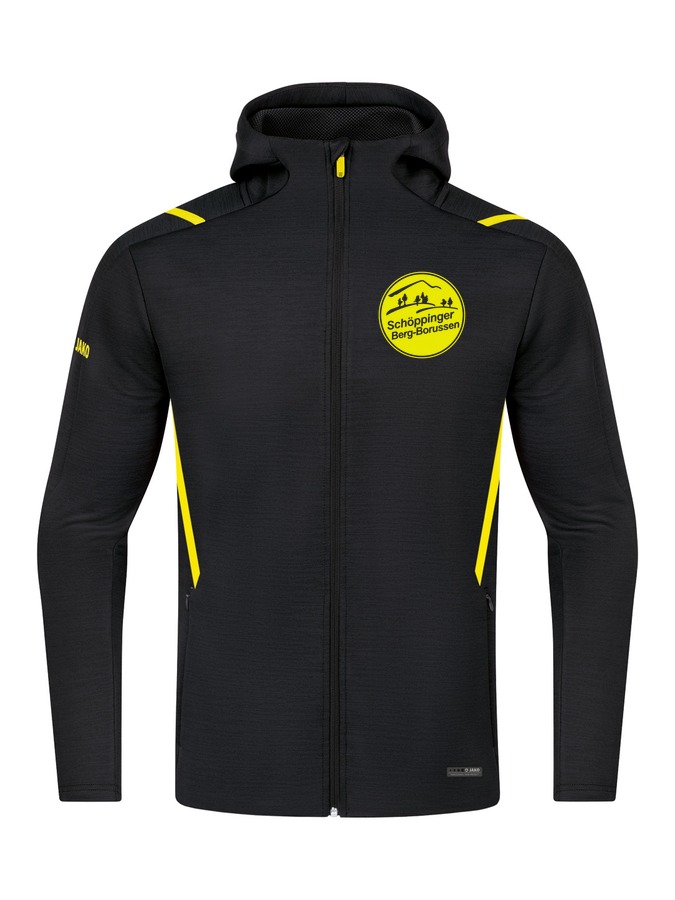 Jako Freizeitjacke Challenge mit Kapuze