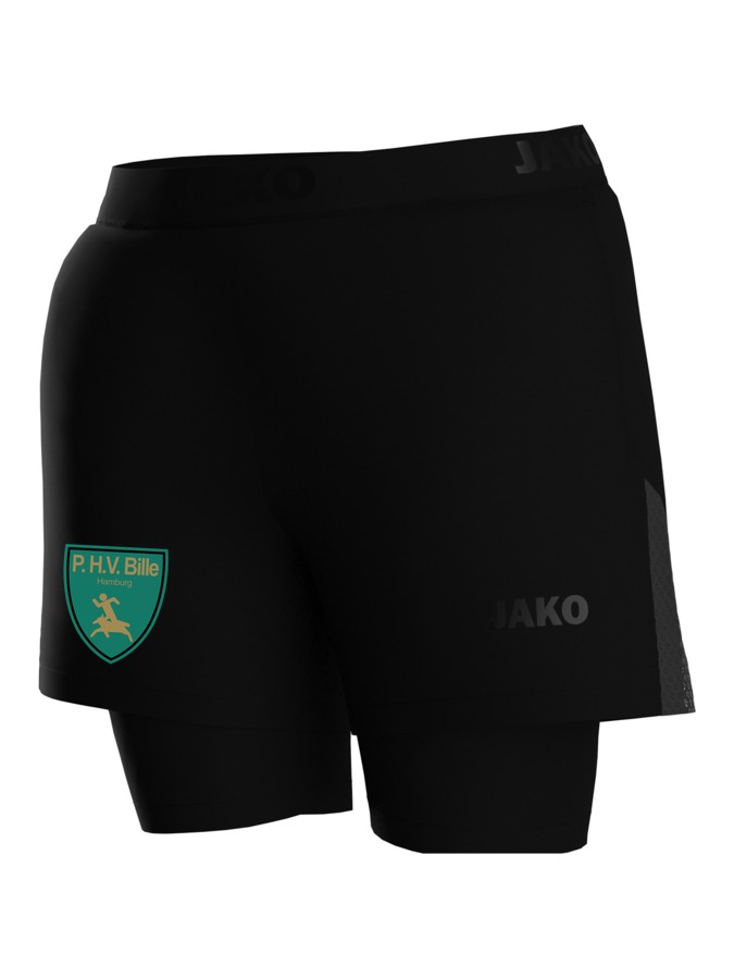 Jako 2-in-1-Short Power Damen