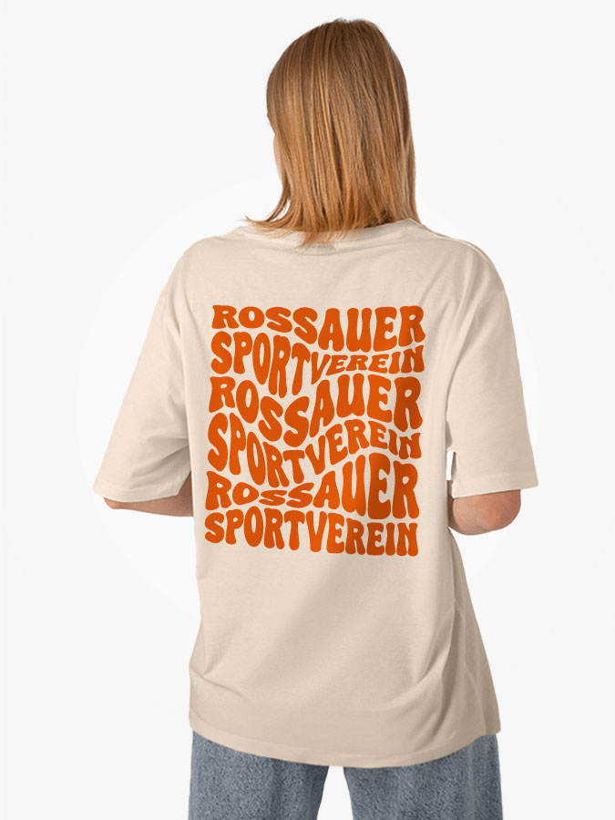 Oversized Shirt Wavy Damen