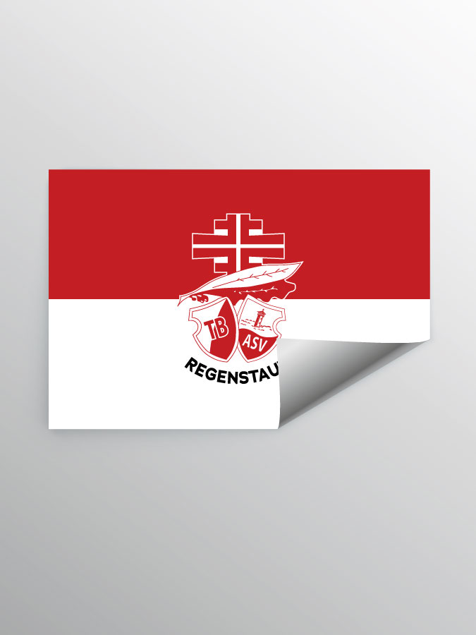 Aufkleber DIN A7 Logo